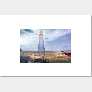 Point Prim Lighthouse P.E.I. Canada 5 Posters and Art